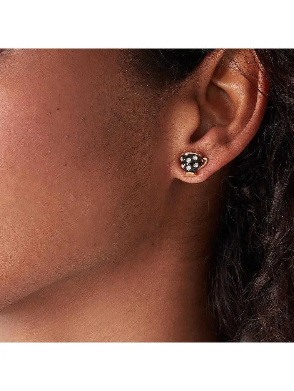 Kate Spade Alice in Wonderland Teacup Stud Earrings - Picture 7 of 7